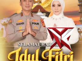 Kepala Kepolisian Daerah Sumatera Selatan Beserta Staff dan Jajaran Serta Bhayangkari Mengucapkan