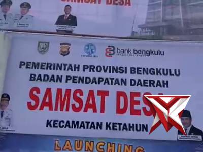 Polres Polres Bengkulu Utara melaksanakan pengamanan kegiatan Launching Samsat Desa Kabupaten Bengku - PoliceTube