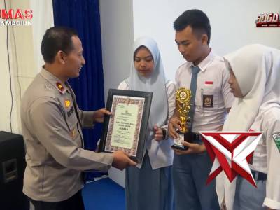 Smart and Safe Generation: Cerdas Cermat Pelajar Kamtibmas Piala Kapolres Madiun