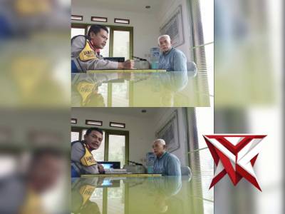 BHABINKAMTIBMAS KEL.GEGERKALONG LAKUKAN GIAT SAMBANG DOOR TO DOOR SYSTEM DAN HIMBAUAN KAMTIBMAS