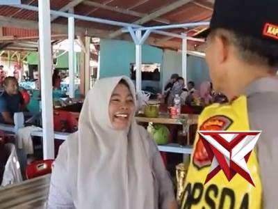 Kapolda Aceh Sapa Masyarakat dan UMKM. - PoliceTube