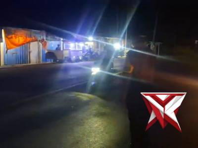 ANGGOTA POLSEK IPUH MELAKSANAKAN PATROLI HARKAMTIBMAS DI WILKUM POLSEK IPUH