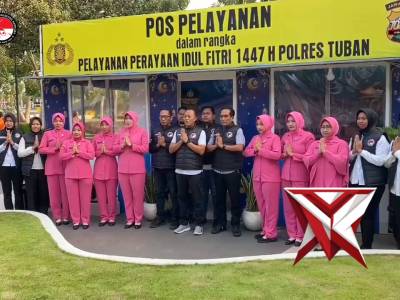 Sat Narkoba Polres Tuban Berbagi Takjil