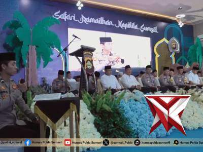 Safari Ramadhan Jadi Strategi Kapolda Sumsel Jaga Stabilitas Nasional