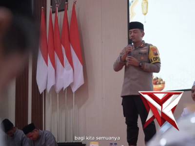 Buka Puasa Bersama sekaligus Santunan Anak Yatim dan Kaum Duafa Polres Probolinggo