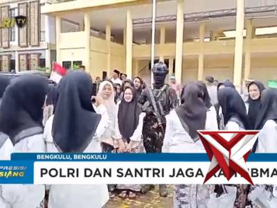 Polda bengkulu peringati hari satri nasional ke 25