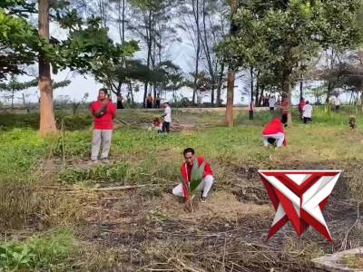 Kapolda Bengkulu Raih Rekor MURI atas Penanaman Kelapa Terbanyak di Pantai