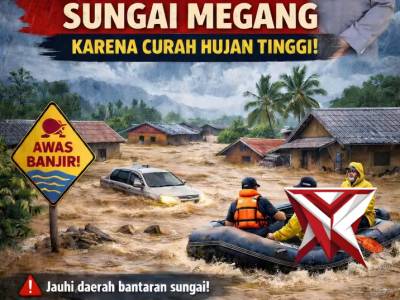 HIMBAUAN WASPADA BANJIR POLSEK PURWODADI ,POLRES MURA