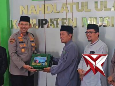 Perkuat Sinergi Kamtibmas, Kapolres Musi Rawas Silaturahmi ke Kantor PCNU