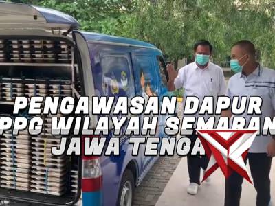 PENGAWASAN DAPUR SPPG WILAYAH SEMARANG JAWA TENGAH