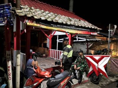 Anggota Polsek Klakah melaksanakan patroli antisipasi 4C