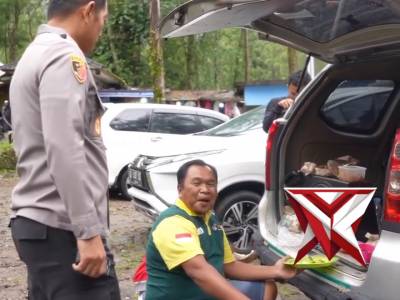 Pengecekan Pos Pengamanan Kawah Putih Ciwidey Operasi Lilin Lodaya 2025 Polresta Bandung - PoliceTube