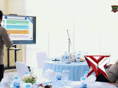 Kapolda Sumatera Selatan, Irjen Pol Dr. Sandi Nugroho, memimpin kegiatan Coffee Morning sekaligus An