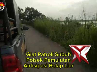 Patroli Antisipasi Balap Liar