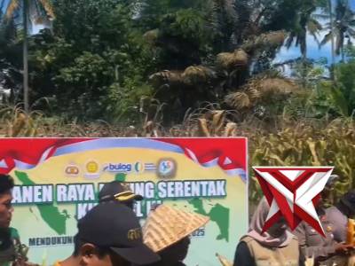 Panen Raya Kuartal III Polres Luwu