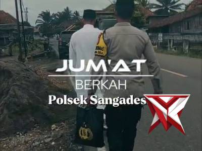 Jum&rsquo;at Berkah Polsek Sanga Desa