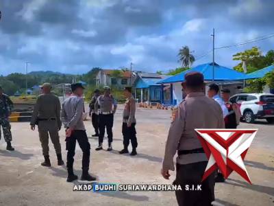 Polres maluku barat daya menggelar patroli gabungan