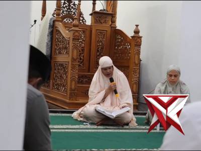 Taraweh dan Tadarus Berasama Kapolres Buru dan Personil Polres Buru