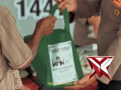 Zakat Fitrah Polres Blitar