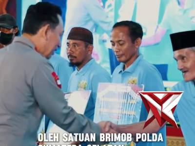 Kapolri Pimpin Tanam Raya Jagung Kuartal I 2026 di Ogan Ilir
