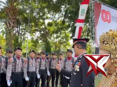 ?? Dirgahayu Republik Indonesia ke-80!
Kapolres Magetan turut hadir dalam Upacara