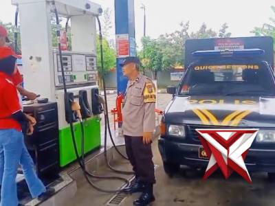 POLSEK DONOMULYO LAKSANAKAN PATROLI SIANG ANTISIPASI KEJAHATAN 3 C (curas, curat, curan)