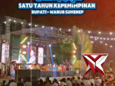 Sumenep Bersholawat dalam rangka Satu Tahun Kepemimpinan Bupati-Wabup Sumenep - PoliceTube