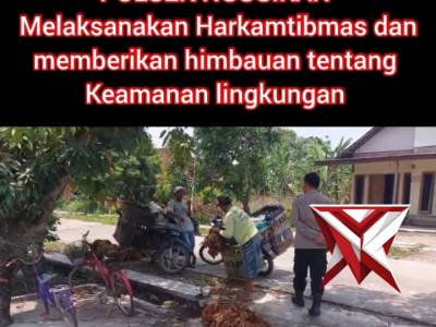 POLSEK NGUSIKAN LAKSANAKAN PATROLI HARKAMTIBMAS