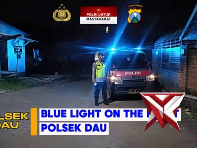 BLUE LIGHT ON THE NIGHT POLSEK DAU