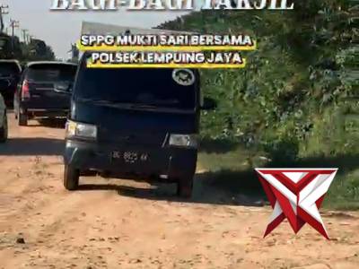 Berbagi Takjil Polsek Lempuing jaya polres OKI