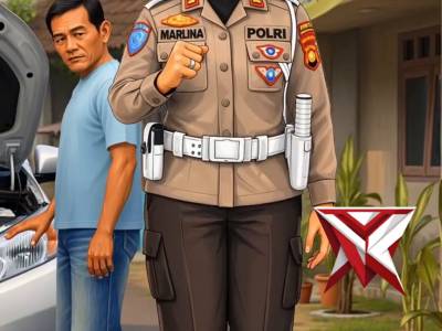 Tips arus balik satlantas Polres Prabumulih