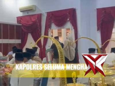Kapolres Seluma menghadiri buka bersama Pemda kabupaten Seluma