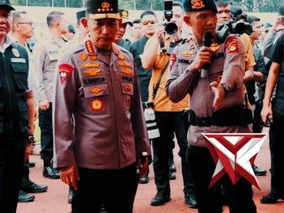Menjaga Nadi Ekonomi dan Keamanan: Polda Sumsel Gelar Apel Bersama Ojol dan Buruh