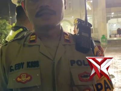 Patroli Sholat Tarawih Polsek Pakal