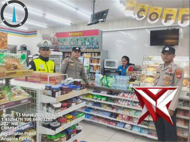 patroli tim raga polsek pujud guna mengantisipasi C3