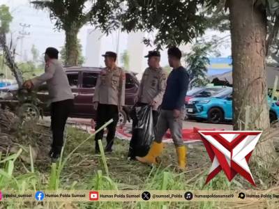 Gelar Program BELIDA, Polda Sumsel Tegaskan Komitmen Dukung Gerakan Indonesia ASRI - PoliceTube