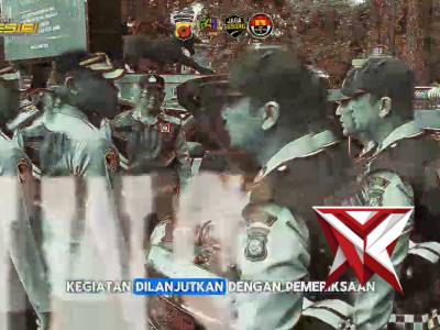 Apel Pengecekan Kelengkapan Personel & Pengecekan Kendaraan Dunas