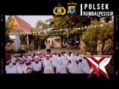 Polsek Rumbai Pesisir Gelar Program &ldquo;Green Policing&rdquo; di SDN 86 Pekanbaru: Edukasi Cinta Lingkungan