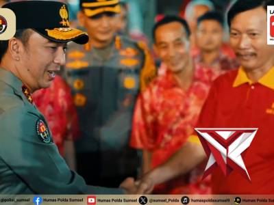 Kapolda Sumsel Tinjau Keamanan Tempat Ibadah Imlek 2577 Kongzili di Palembang