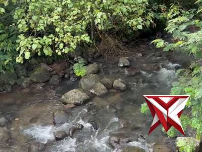 bhabinkamtibmas brigpol rika burdianto cek debit air