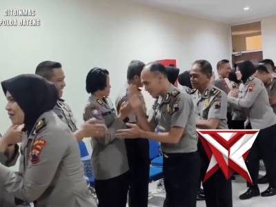 Tasyakuran Dan Halal Bihalal Satker Ditbinmas Polda Jateng
