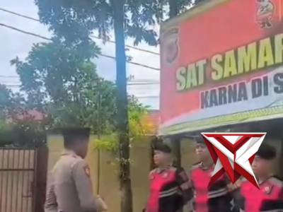 Personel Unit Turjawali Sat Samapta Polres Cimahi