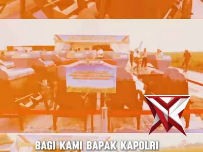 Kapolri Pimpin Tanam Raya Jagung Kuartal I 2026 di Ogan Ilir