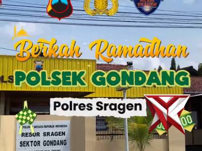 Berkah Ramadhan 1447 H Bersama Polsek Gondang dan Bhayangkari Ranting Gondang