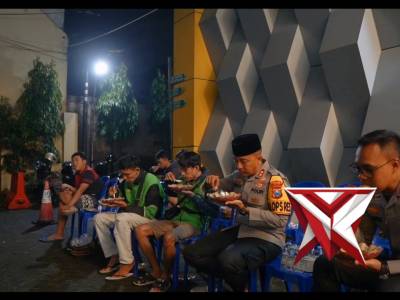 Sahur Bersama Polres Kediri Hangatkan Kebersamaan di Bulan Ramadan.