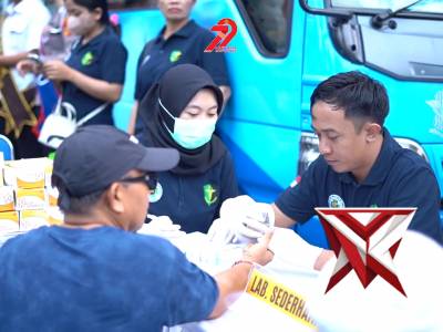 Dalam Rangka Hari Bhayangkara Ke 79, Polda Bali Gelar Baktikes, Pelayanan Publik pada Event CFD