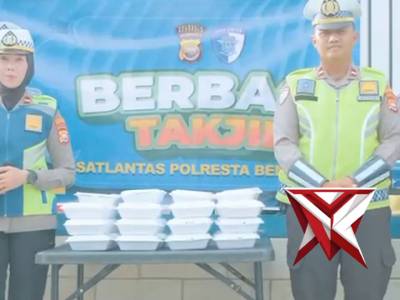 Wujudkan Kamseltibcar Lantas, Satlantas Polresta Bengkulu Gelar Aksi Sosial Ramadhan - PoliceTube
