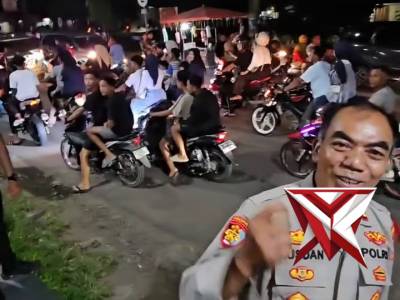 Apresiasi Masyarakat di Pospam Tugumulyo Kabupaten Musi Rawas