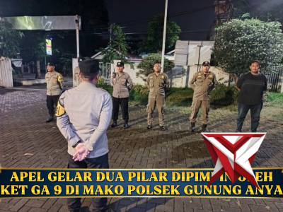Polsek Gunung Anyar Laksanakan Rangkaian Kegiatan Pengamanan di Hari Lebaran