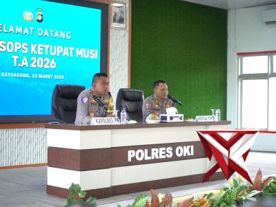 Wasops Ketupat Musi 2026, Pengamanan Lebaran Lebih Optimal